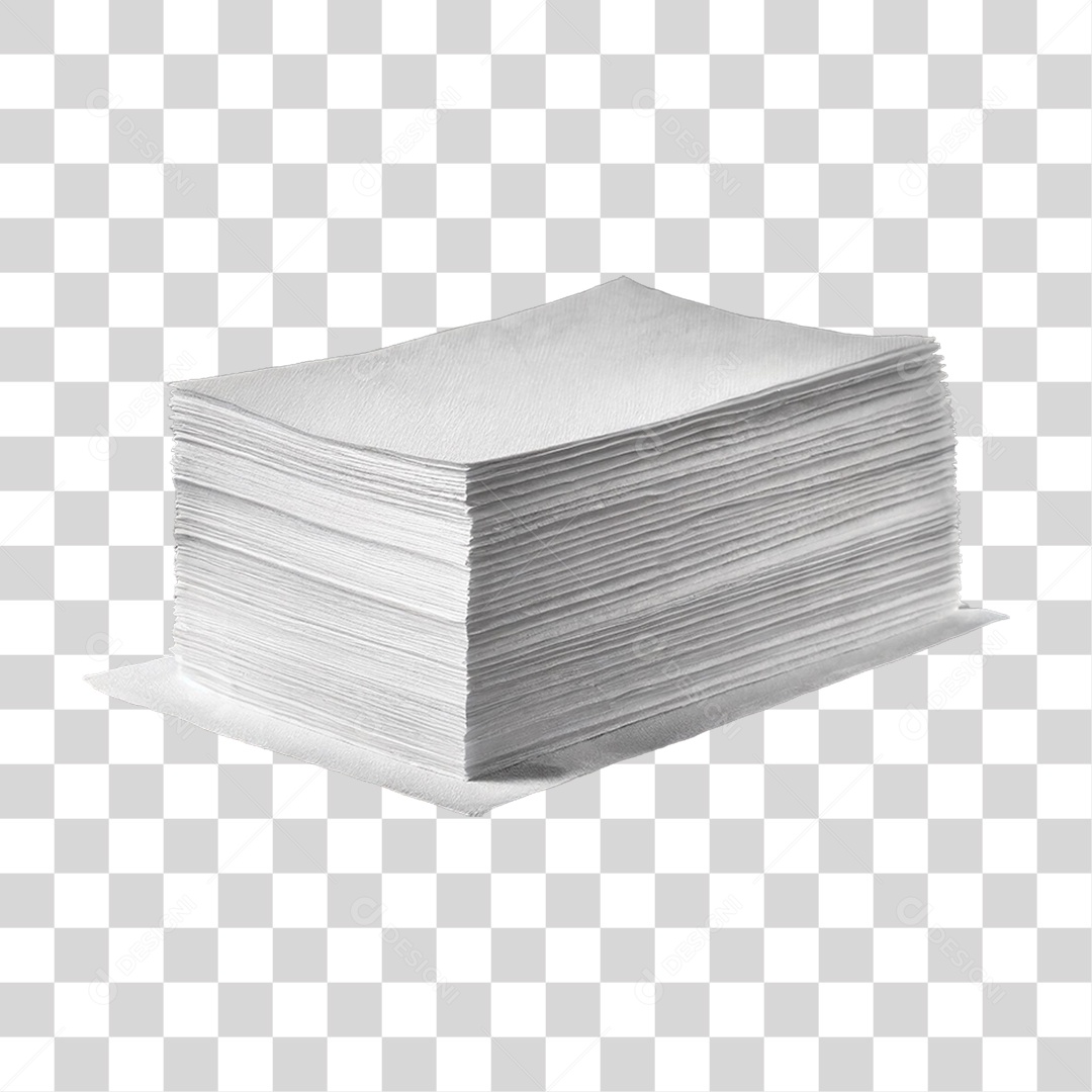 Pilha de Guardanapo PNG Transparente