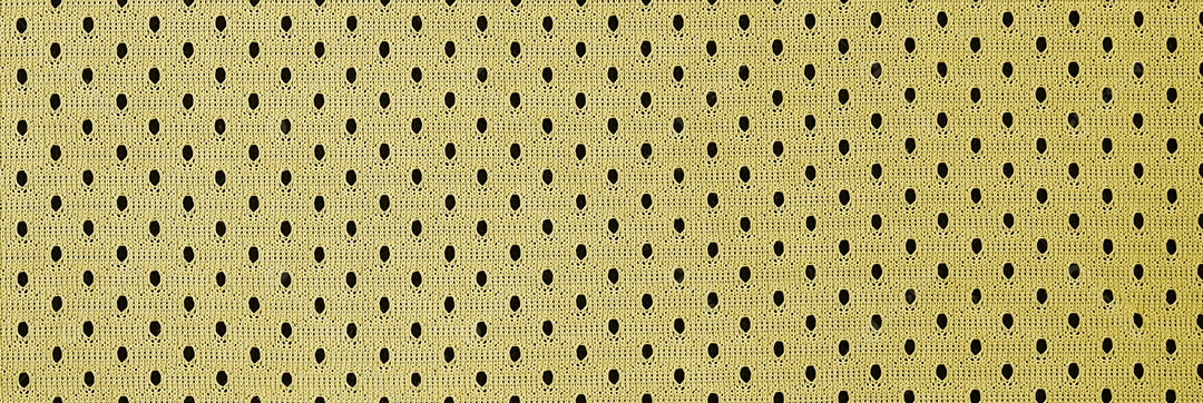 Textura de tecido desgaste esportivo de malha amarela