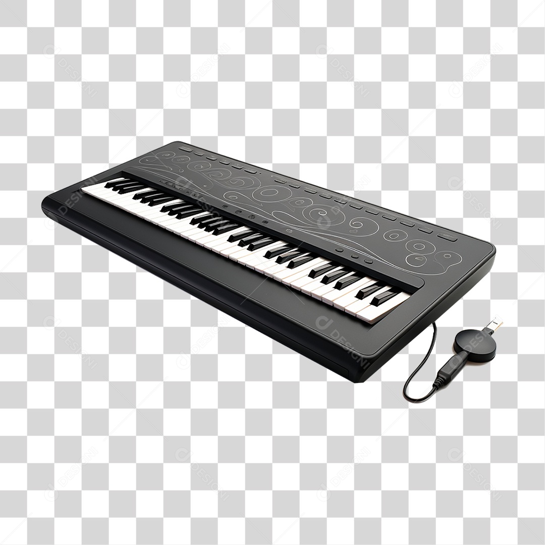 Teclado Músicas PNG Transparente
