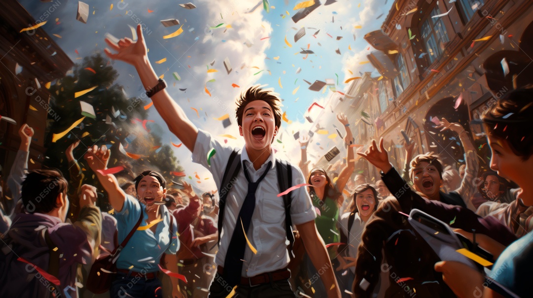 De volta às aulas, comemorando um novo ano letivo em.