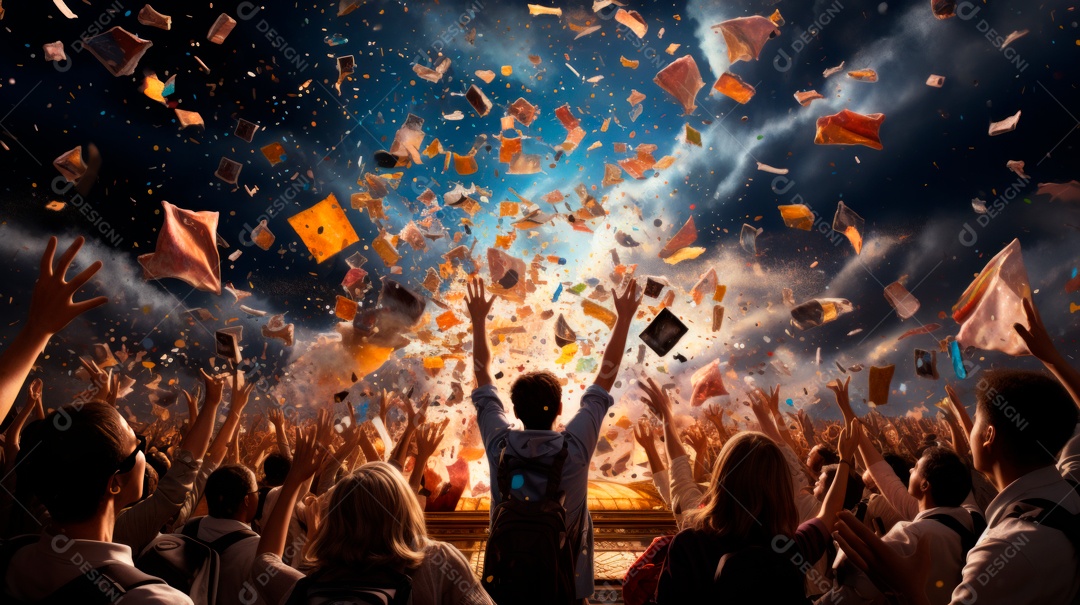 De volta às aulas, comemorando um novo ano letivo em.