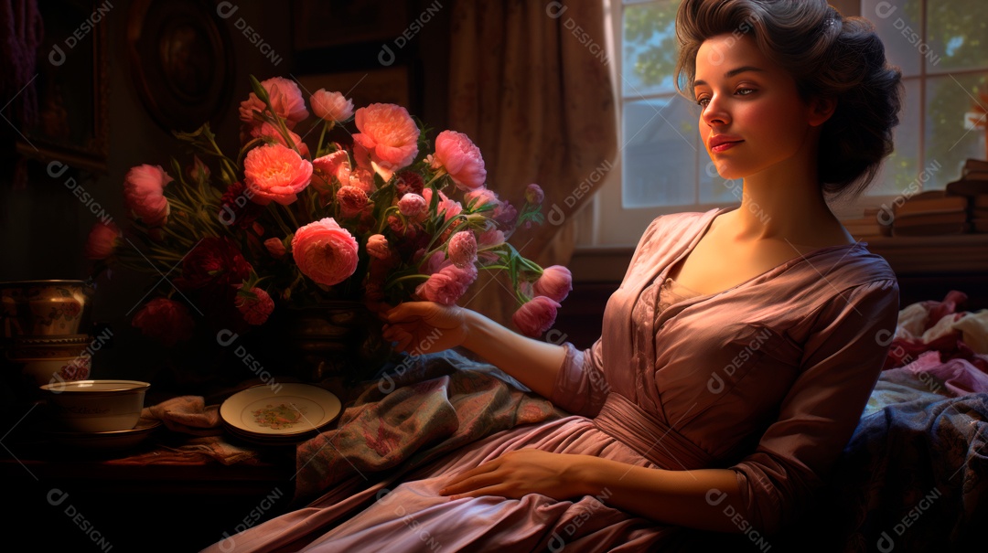 Dia das Mães, 12 de agosto IA generativa.