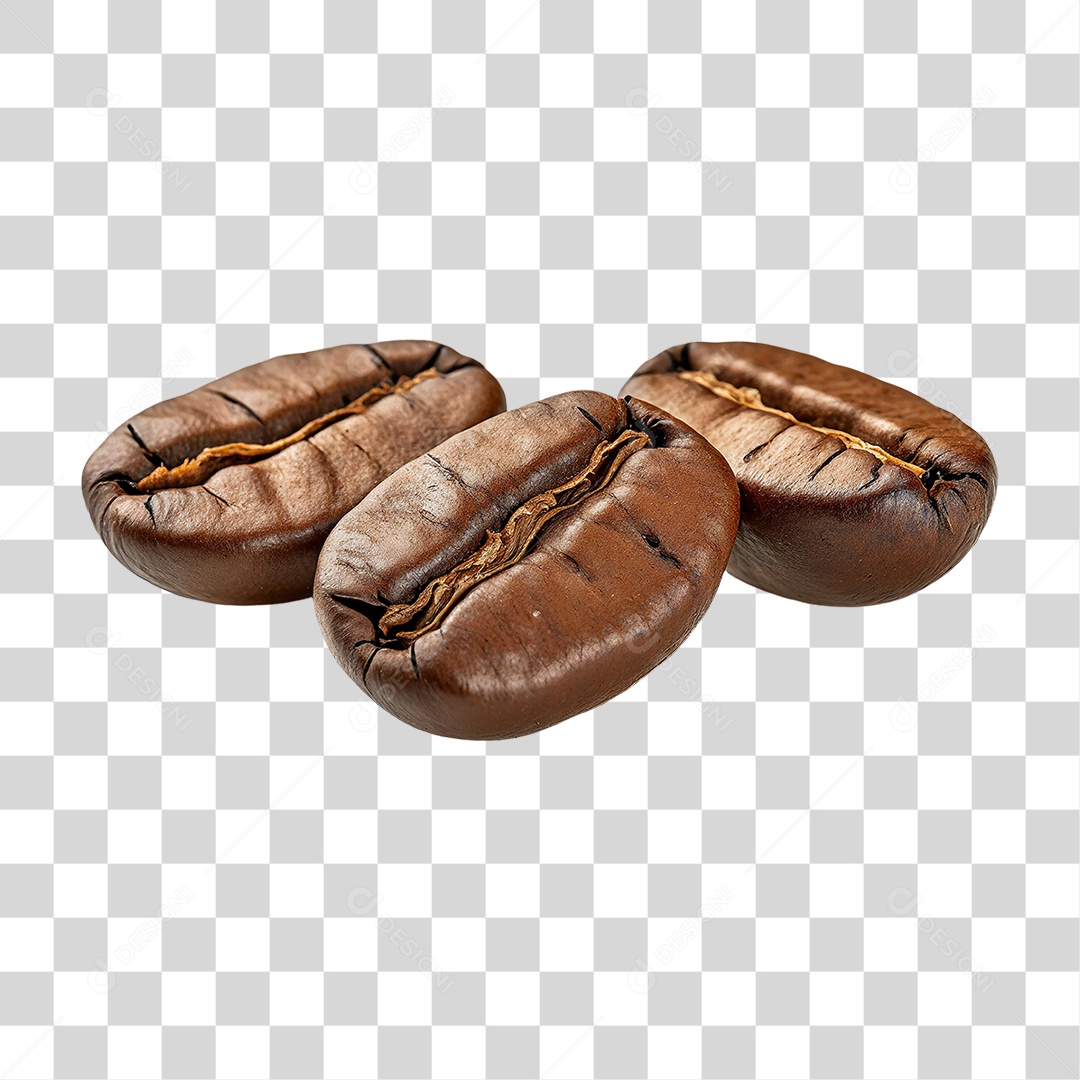 Grãos de Café PNG Transparente