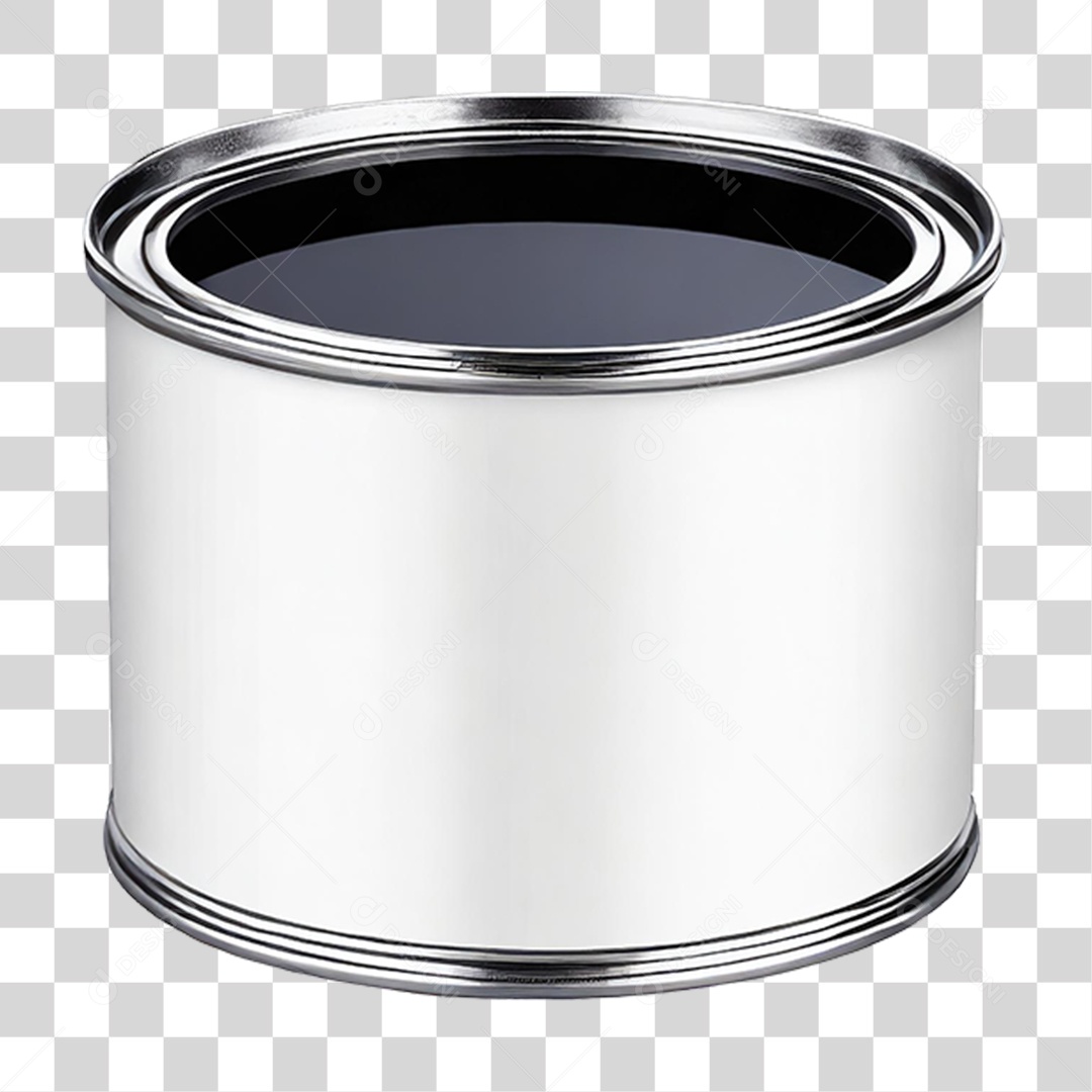 Lata de Tinta PNG Transparente