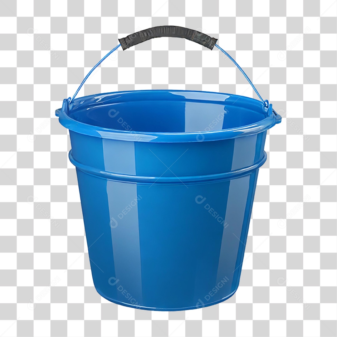 Balde de Plástico PNG Transparente