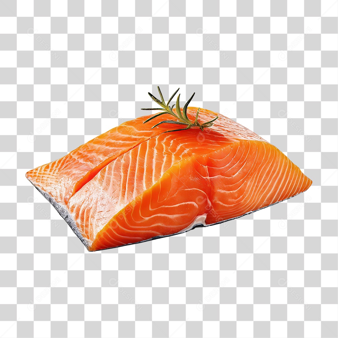 Peixe Salmão PNG Transparente