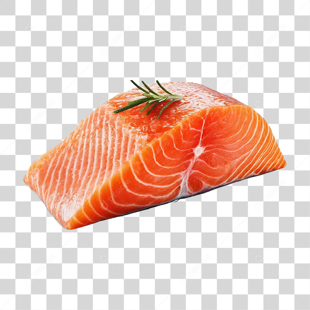 Peixe Salmão PNG Transparente