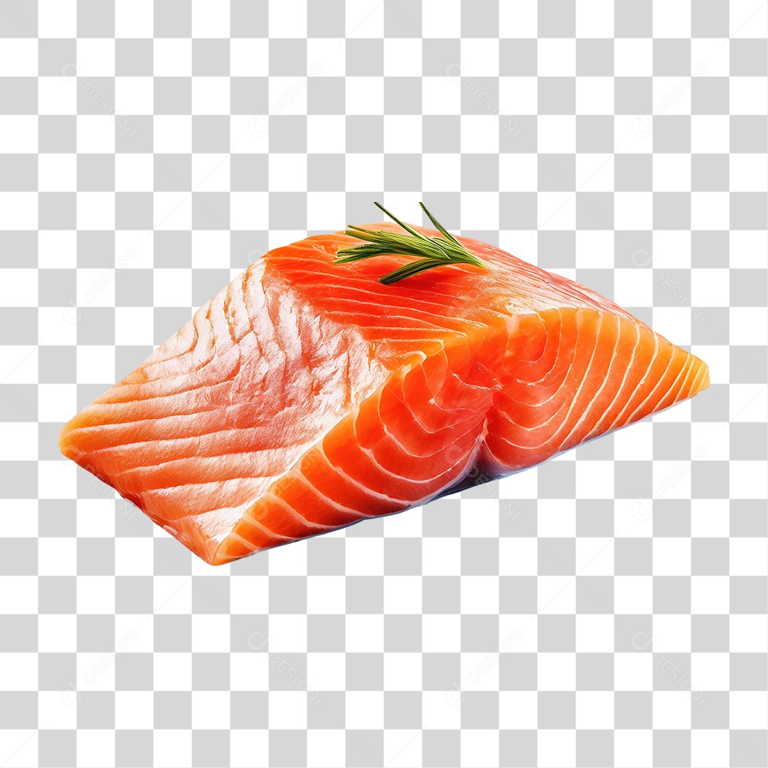 Peixe Salmão PNG Transparente