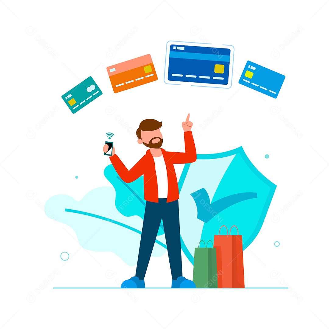 Comparas Online Ilustração Vetor EPS