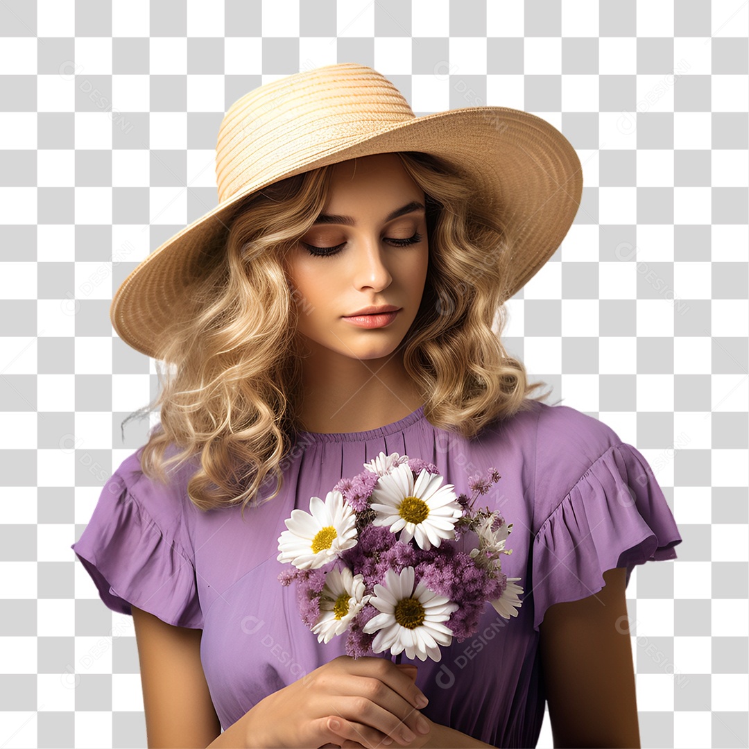 Dia Internacional da Mulher PNG Transparente