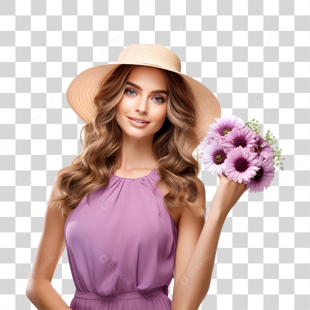 Dia Internacional da Mulher PNG Transparente