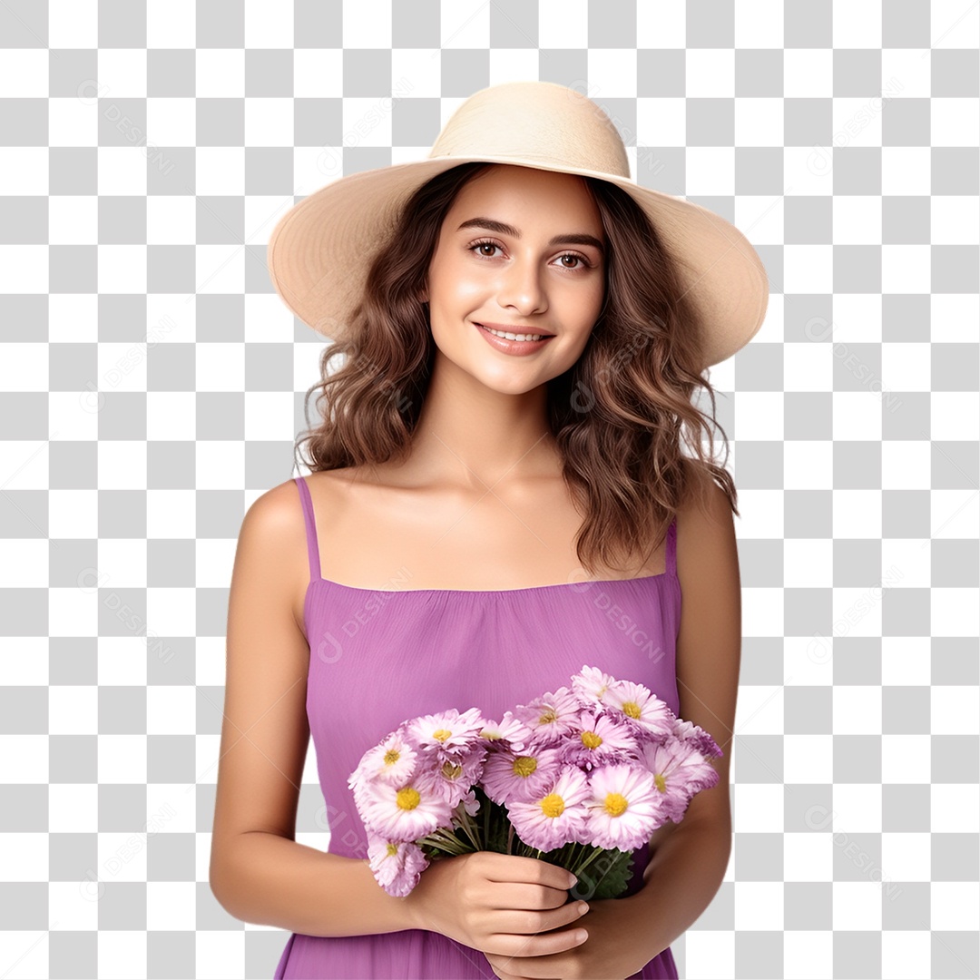 Dia Internacional da Mulher PNG Transparente