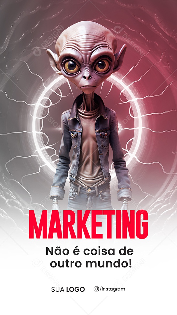 Social Media Marketing Não é Coisa De Outro Mundo PSD Editável