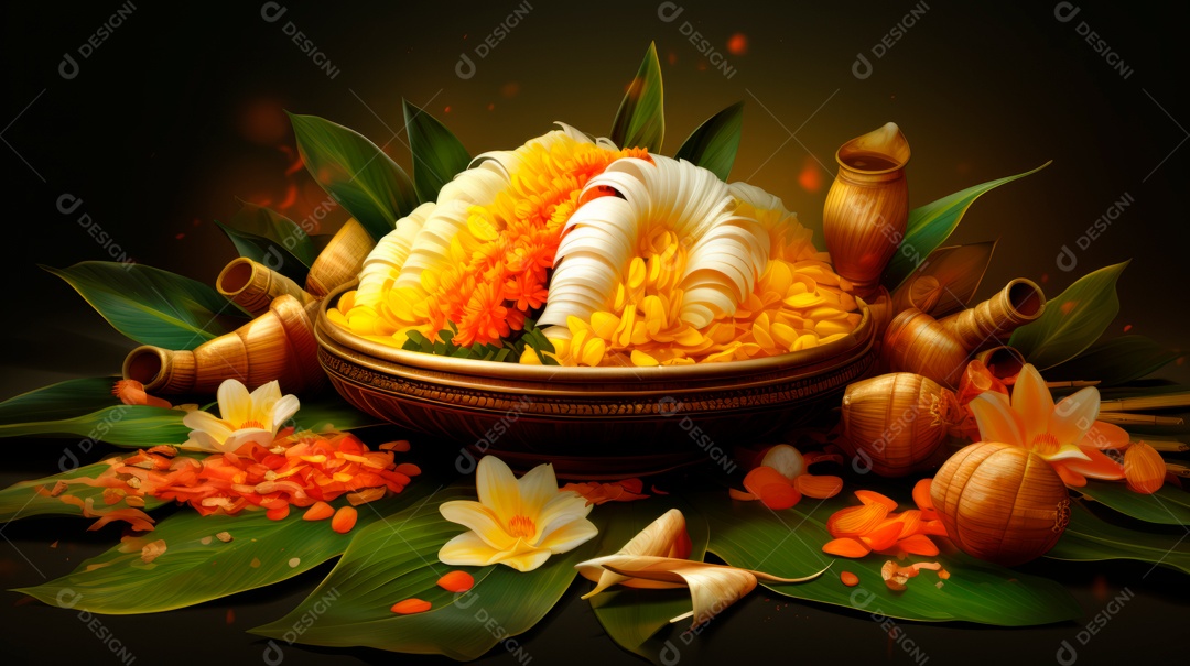 Onam é um festival anual.