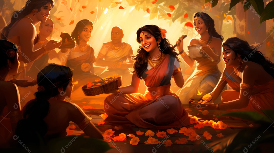 Onam é um festival anual.