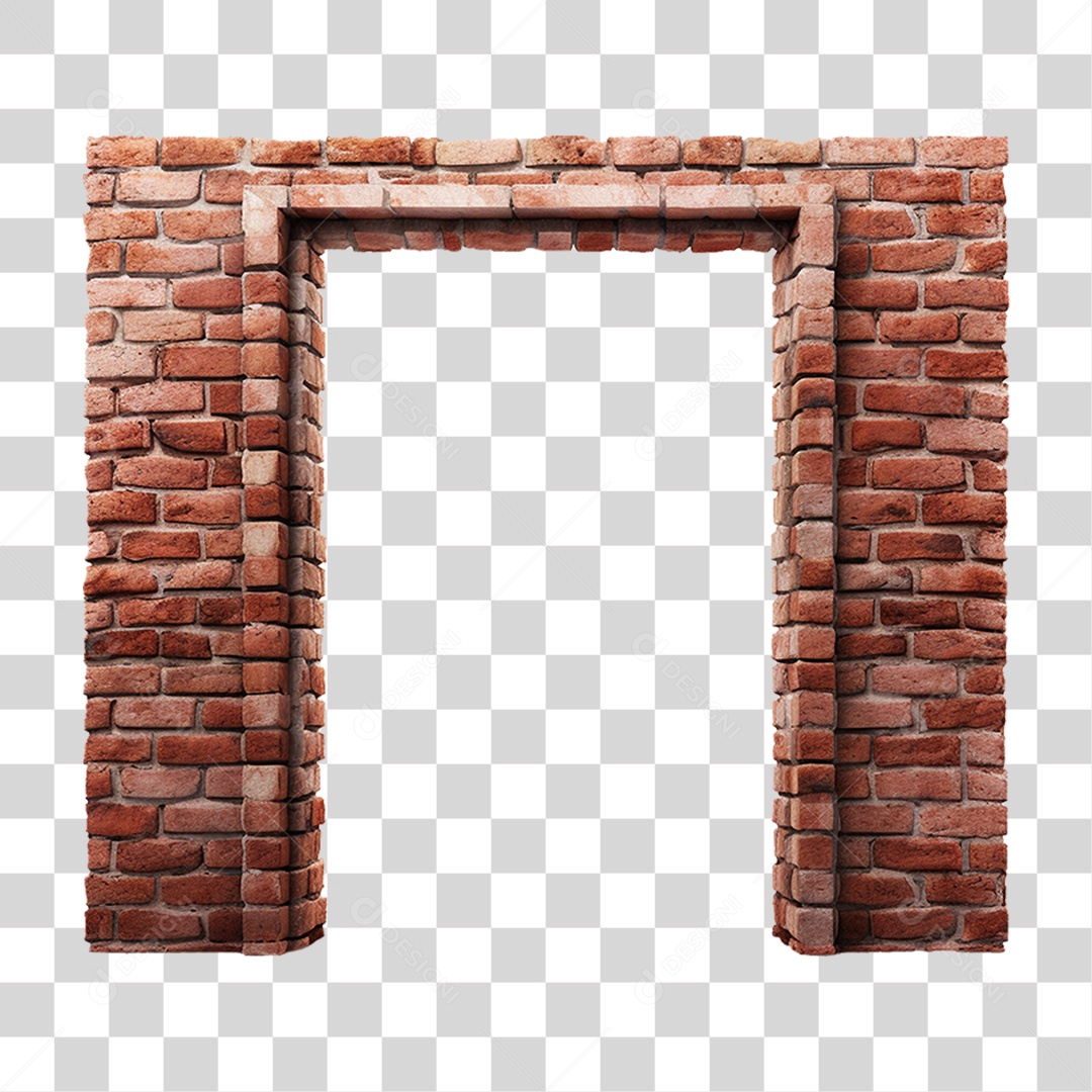 Parede de Tijolos Muro PNG Transparente