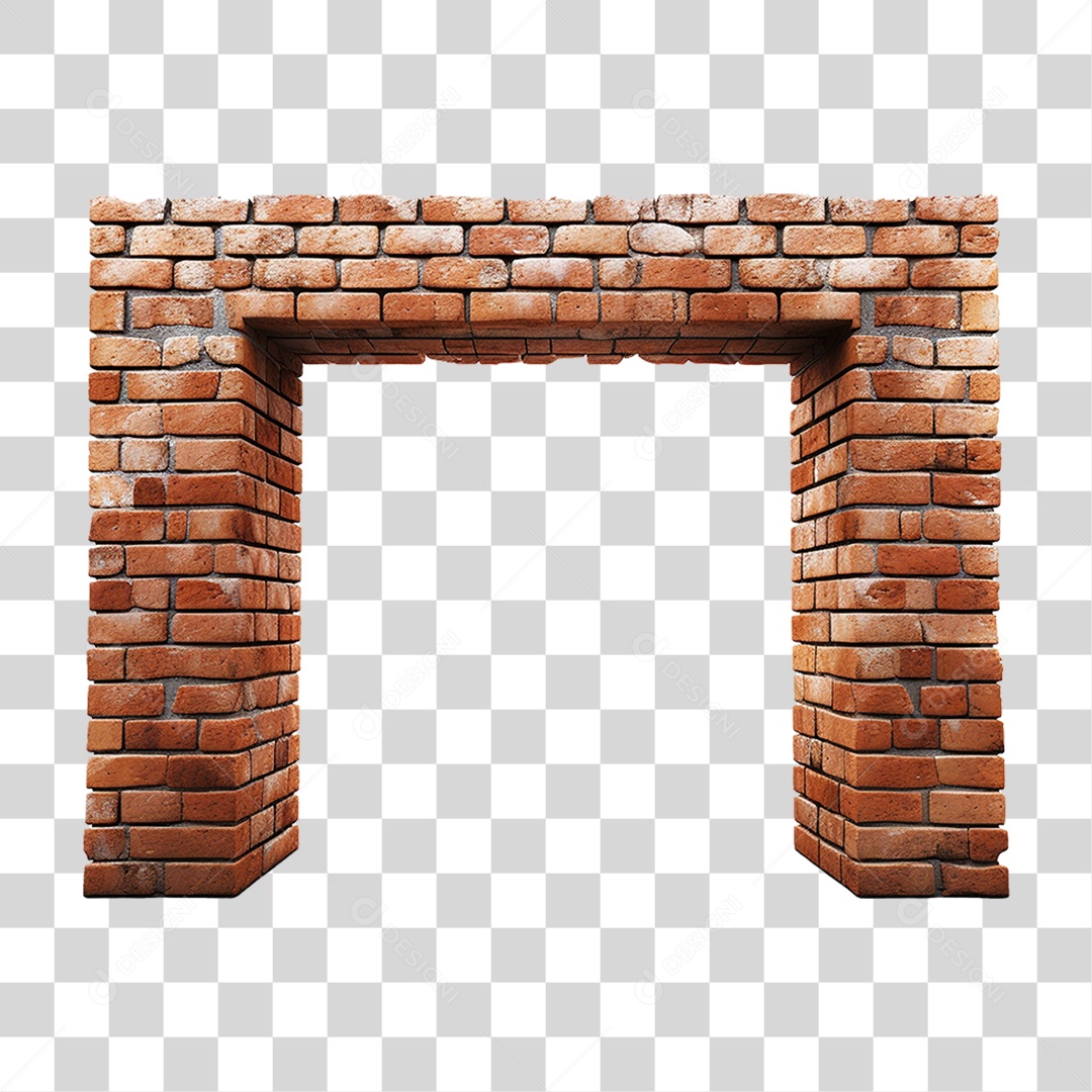 Parede de Tijolos Muro PNG Transparente