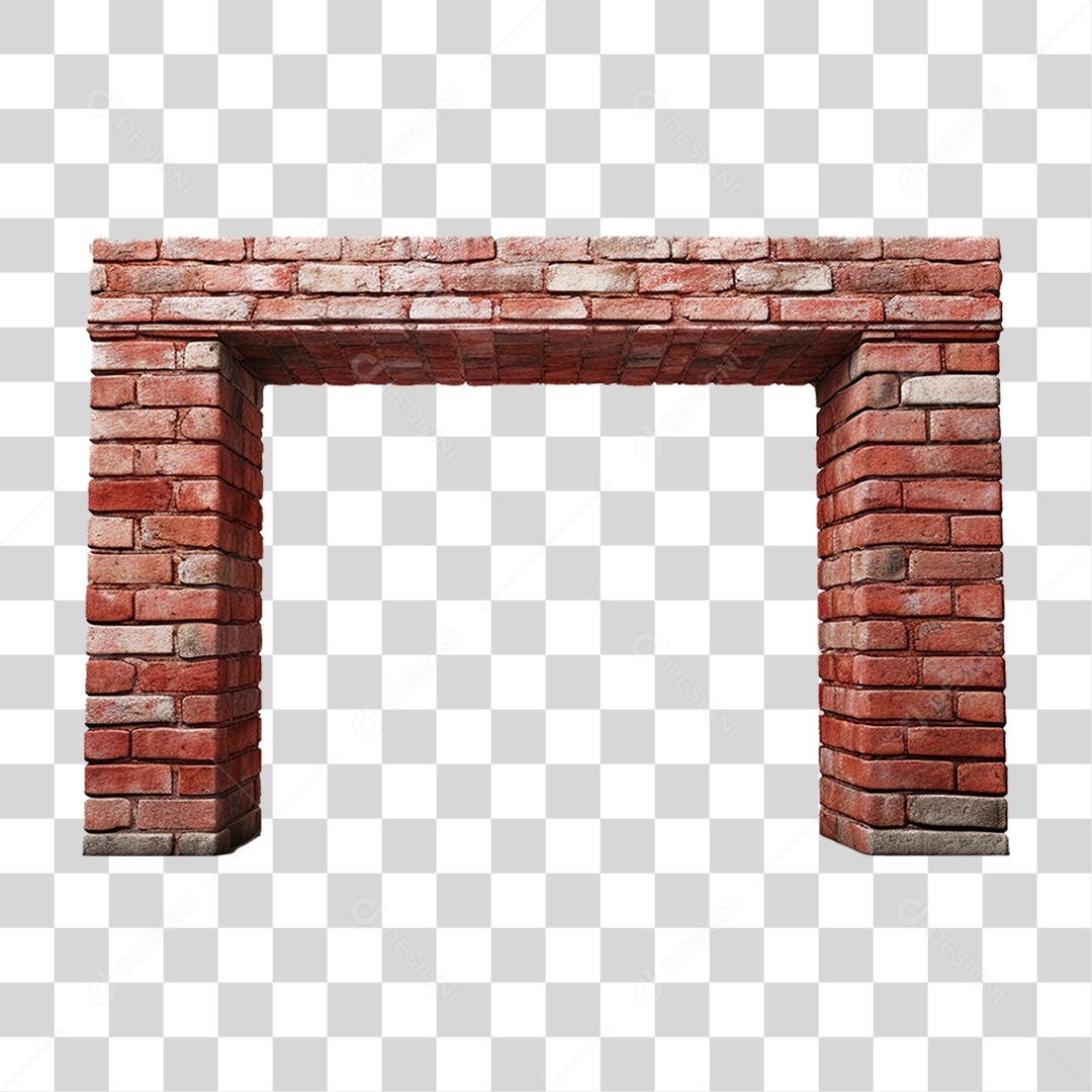 Parede de Tijolos Muro PNG Transparente