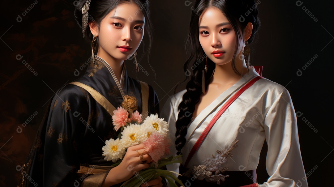 Dia da Mulher Tailandesa, 1º de agosto, IA generativa.