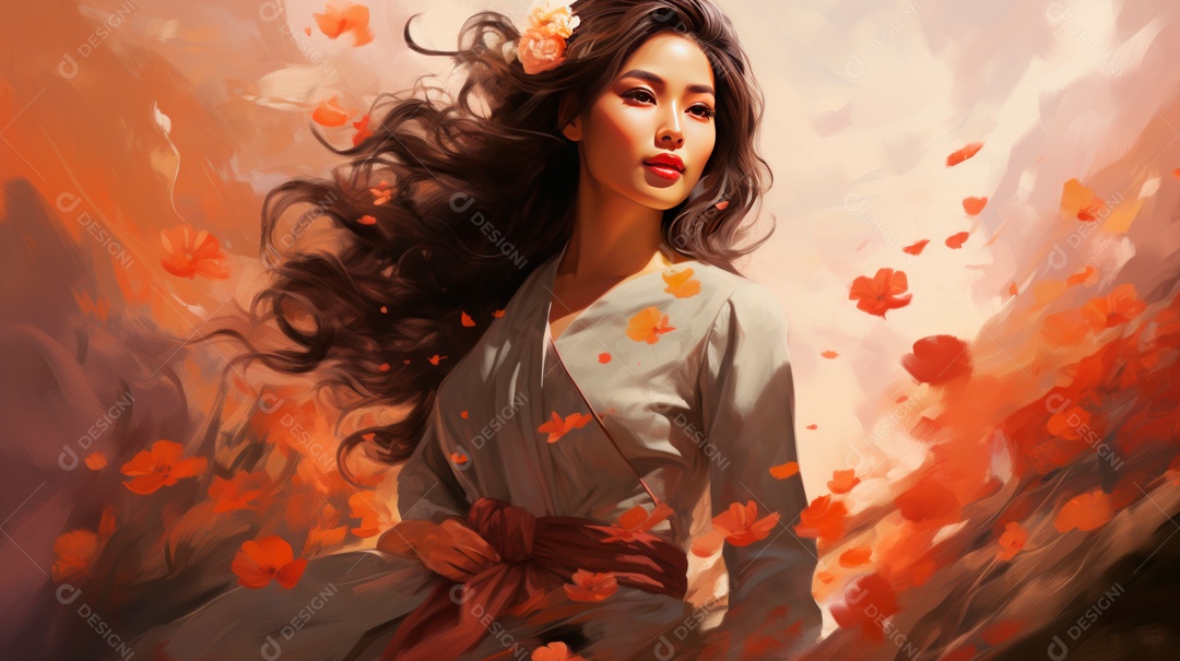 Dia da Mulher Tailandesa, 1º de agosto, IA generativa.