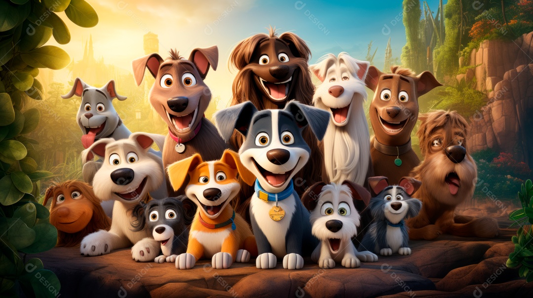 Dia Mundial do Cão, 26 de agosto IA generativa.