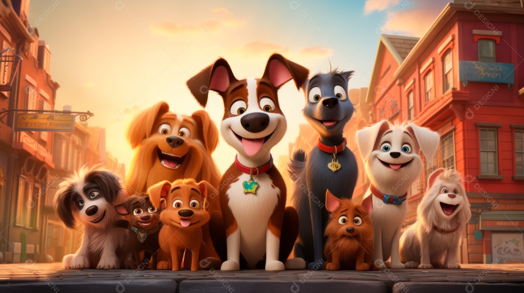 Dia Mundial do Cão, 26 de agosto IA generativa.