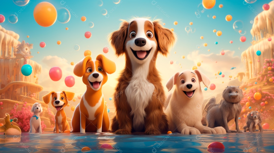 Dia Mundial do Cão, 26 de agosto IA generativa.