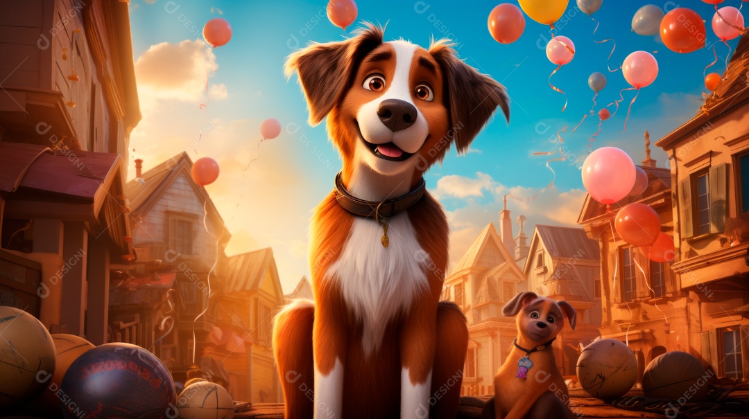 Dia Mundial do Cão, 26 de agosto IA generativa.