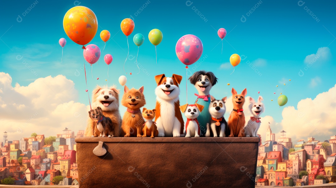 Dia Mundial do Cão, 26 de agosto IA generativa.