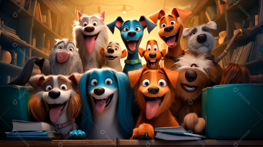 Dia Mundial do Cão, 26 de agosto IA generativa.