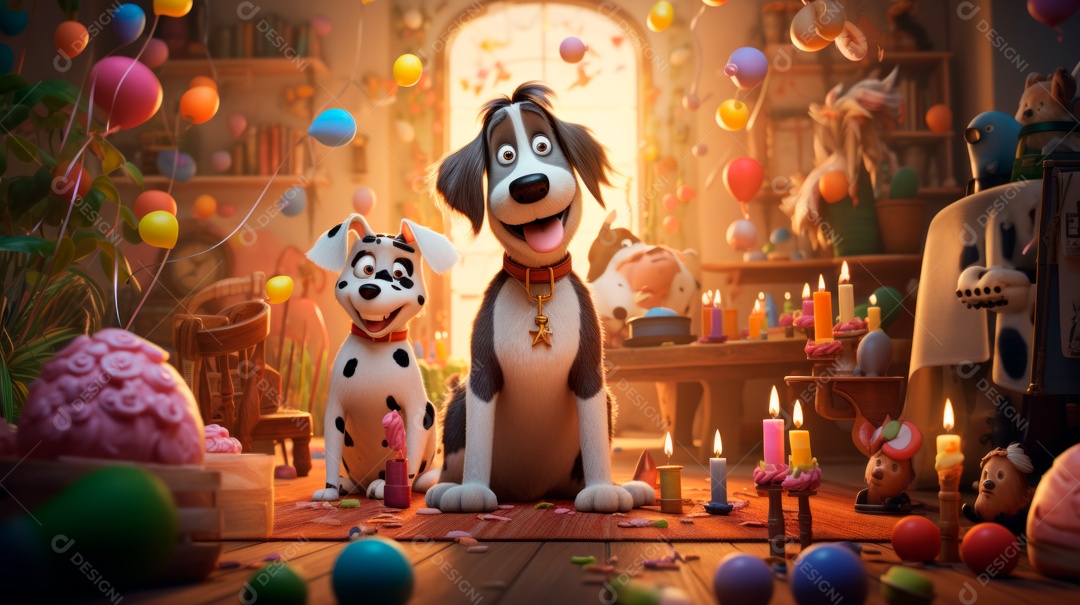 Dia Mundial do Cão, 26 de agosto IA generativa.