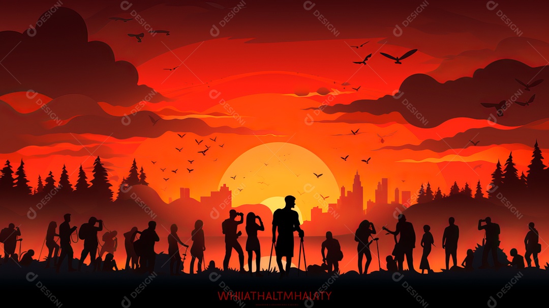 Dia Mundial da Fotografia a beleza de um mago IA generativa.