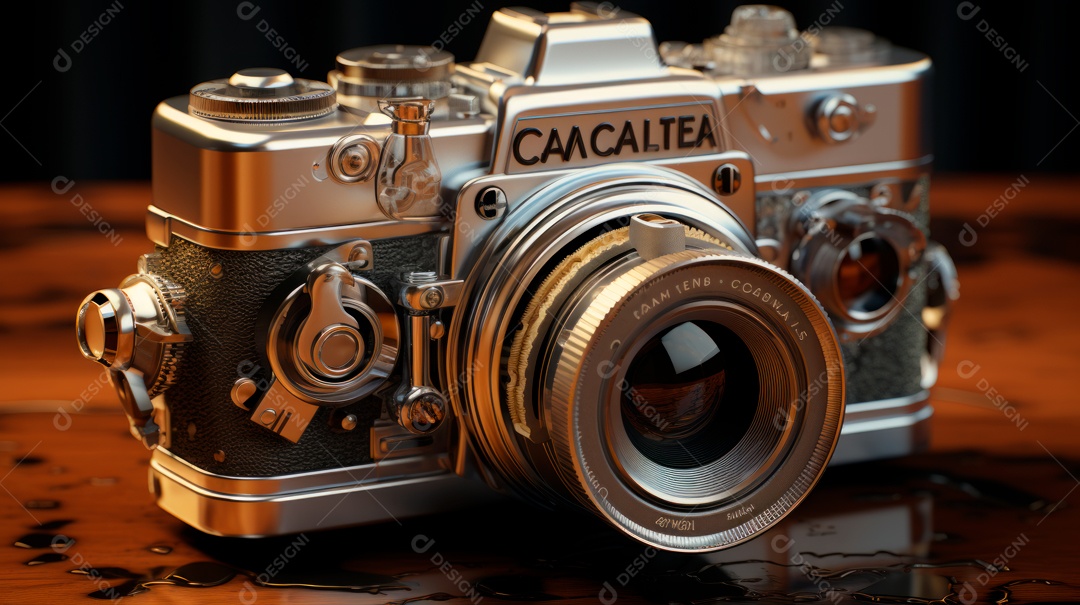 Dia Mundial da Fotografia a beleza de um mago IA generativa.