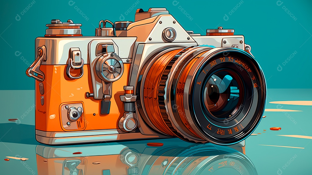 Dia Mundial da Fotografia a beleza de um mago IA generativa.