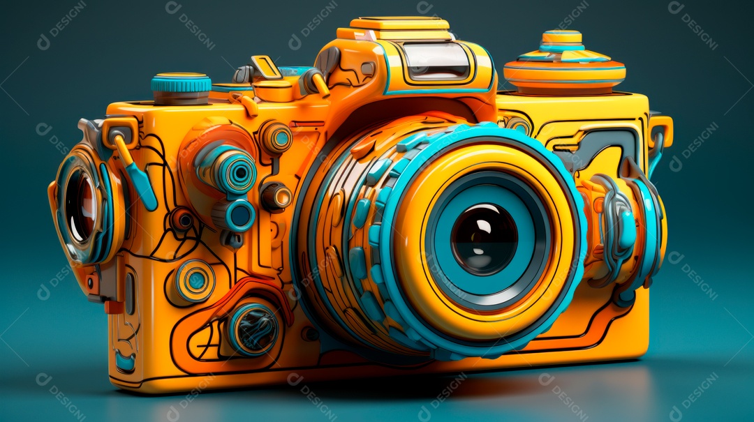 Dia Mundial da Fotografia a beleza de um mago IA generativa.