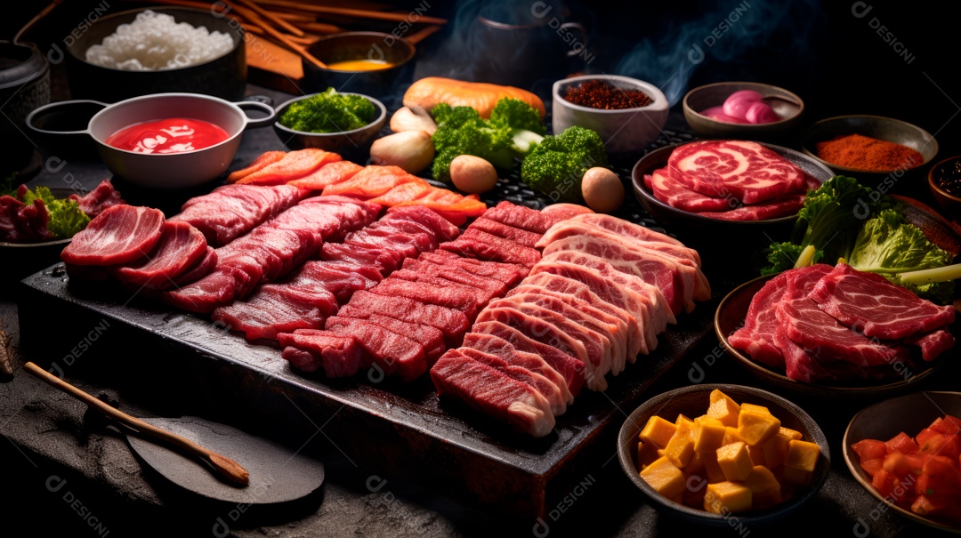 Dia de Yakiniku, Japão, 29 de agosto IA generativa.
