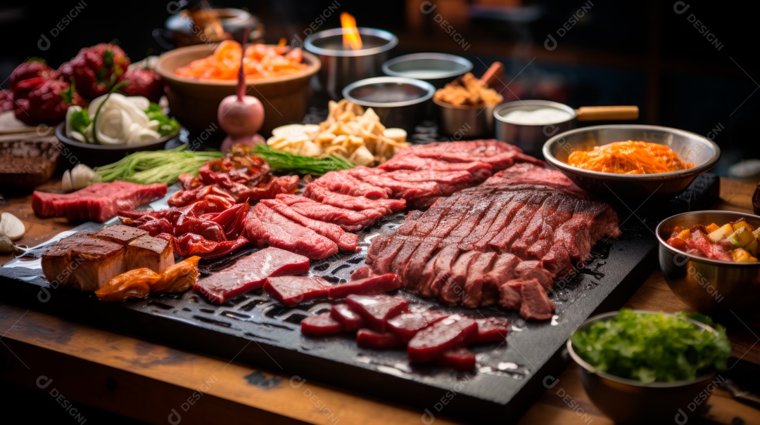 Dia de Yakiniku, Japão, 29 de agosto IA generativa.
