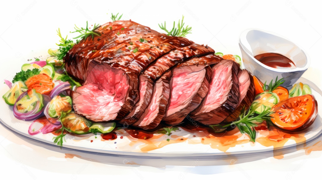 Dia de Yakiniku, Japão, 29 de agosto IA generativa.