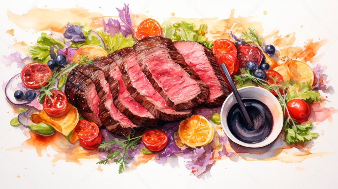 Dia de Yakiniku, Japão, 29 de agosto IA generativa.