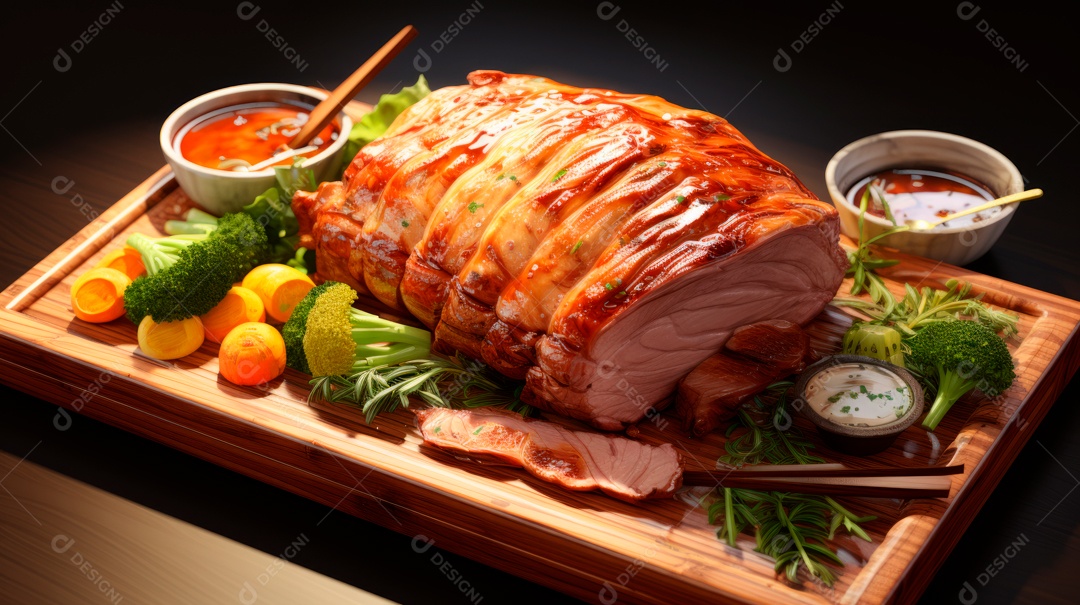 Dia de Yakiniku, Japão, 29 de agosto IA generativa.