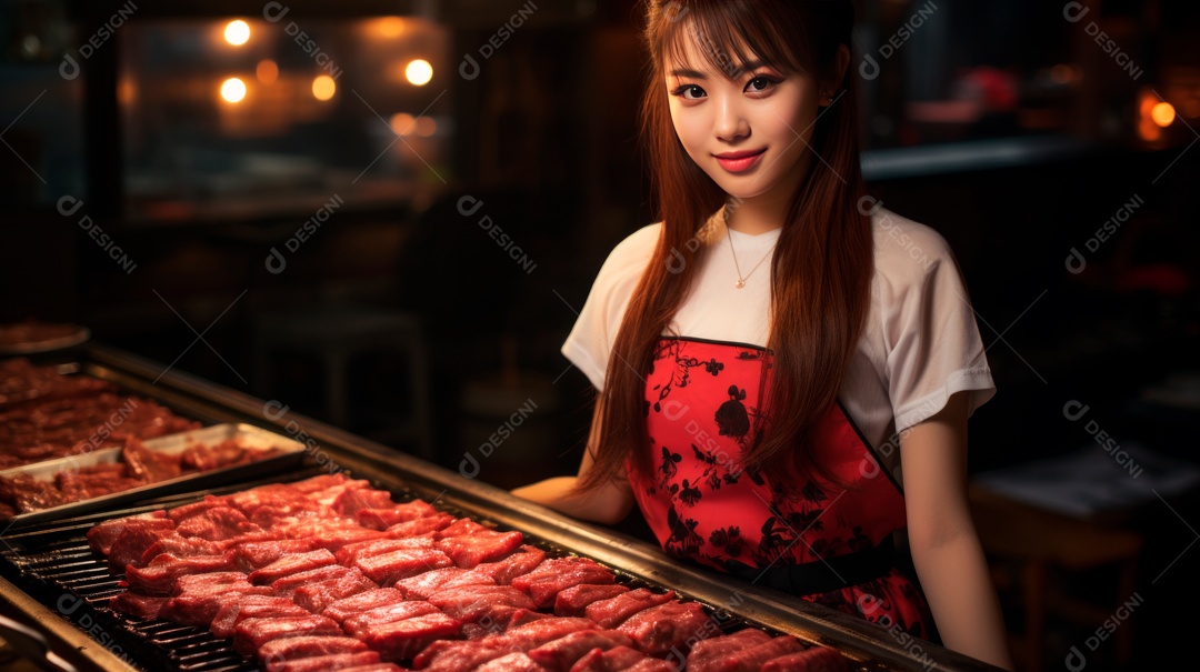 Dia de Yakiniku, Japão, 29 de agosto IA generativa.