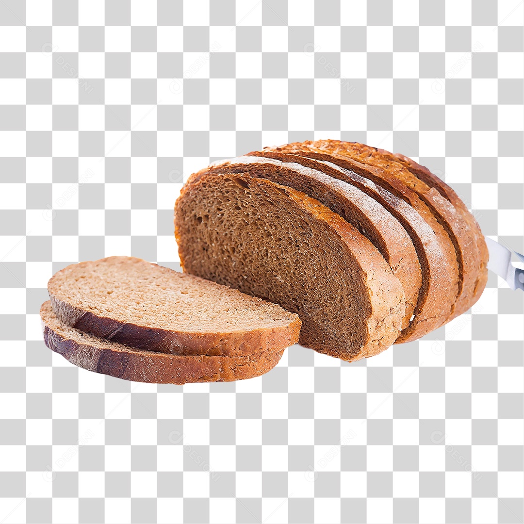Pão Fatiado PNG Transparente