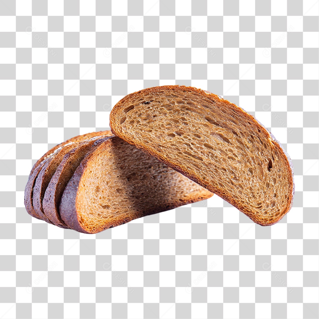 Pão Fatiado PNG Transparente