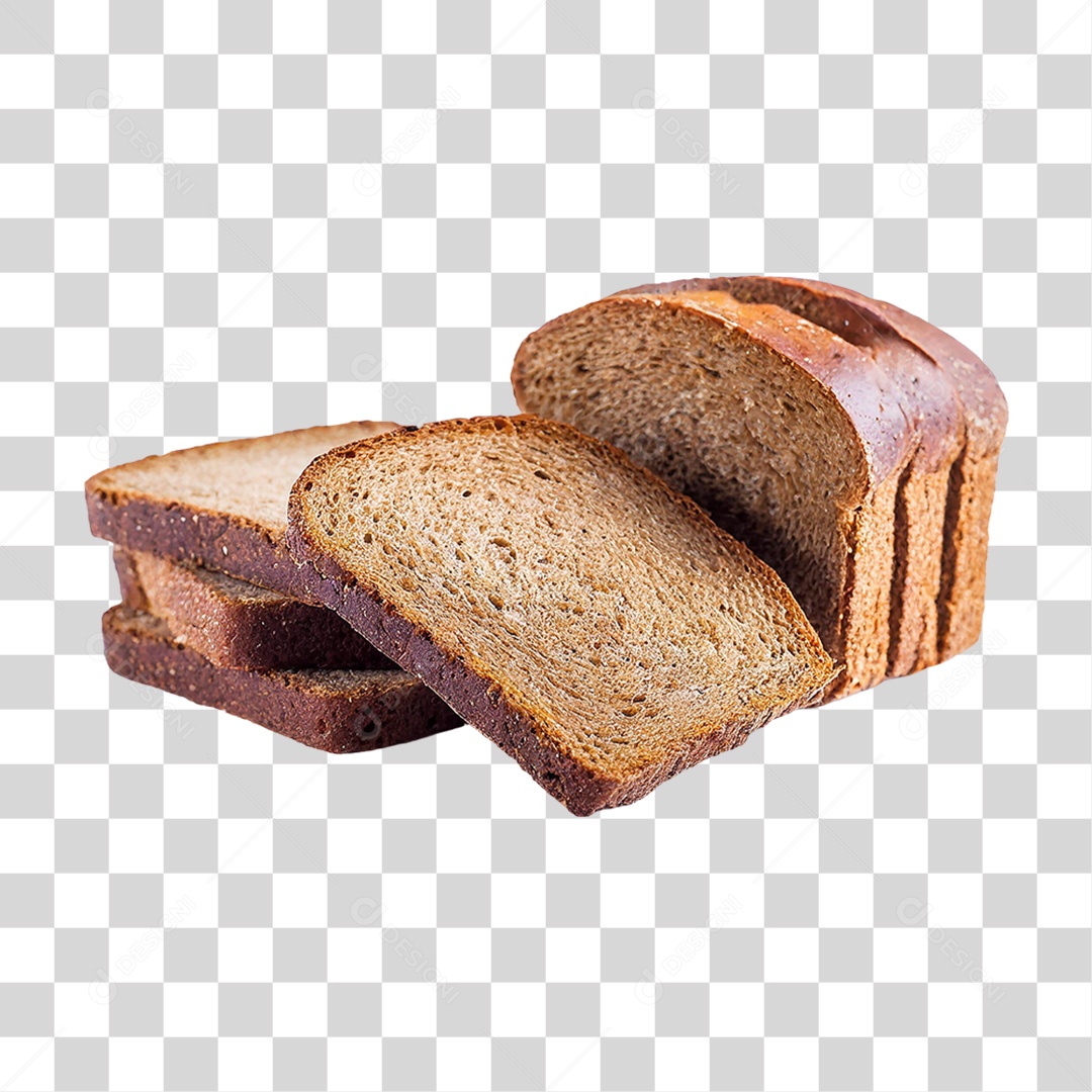 Pão Fatiado PNG Transparente