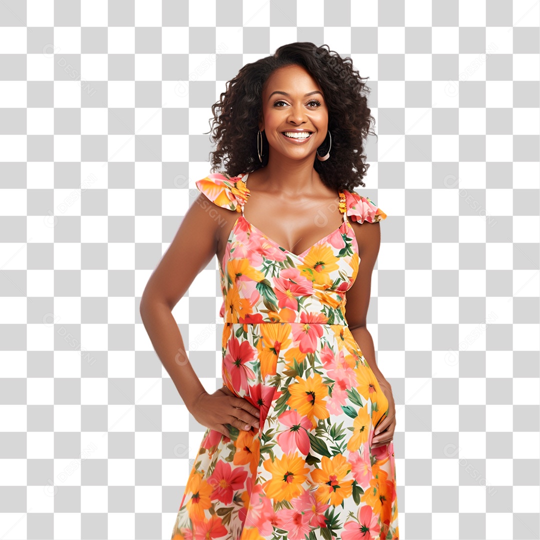 Mulher Linda Guerreira Dia Internacional da Mulher PNG Transparente