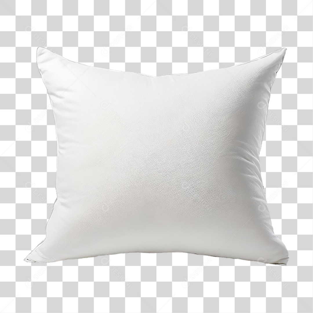 Travesseiro Branco PNG Transparente