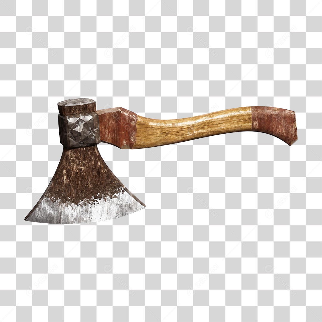 Machado Enferrujado PNG Transparente