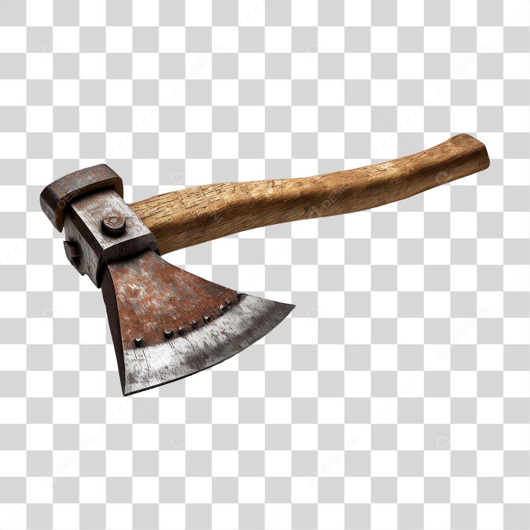 Machado Enferrujado PNG Transparente