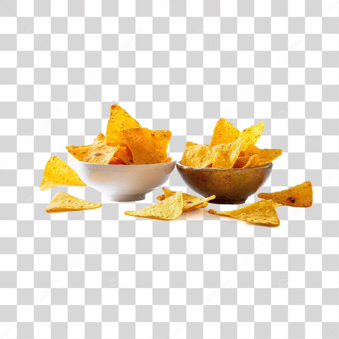 Tigelas de Nachos PNG Transparente