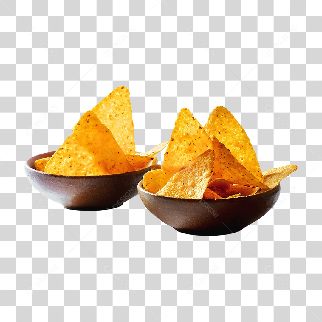 Tigelas de Nachos PNG Transparente